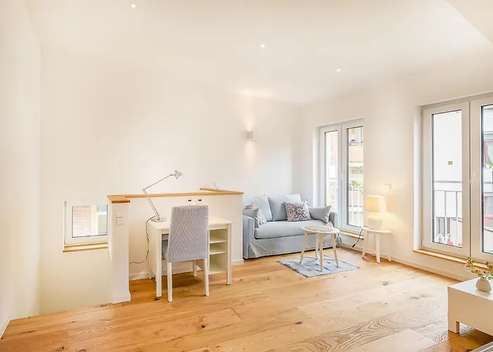 Apartmán Hinterhof-juwel Mit Kueche Und Smart-tv *